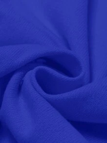 Christmas Santa Claus & Snowman Gingerbread Graphic Casual Holiday Warm Pullover Sweater For Tween Boys - Blue - View 4