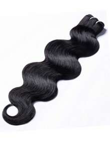 Density Pro 1PC 60g Premium Body Wave Human Hair Bundles Single Weft Unprocessed Raw Hair Extensions For Women - SNatural - View 3