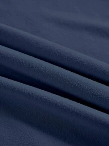 INAWLY 树叶图案印花圆领短袖休闲女式 T 恤图案 T 恤女式上衣 - 藏蓝色 - 查看 5