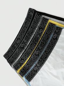 5件套字母腰带男童和青少年男童内裤 - 彩色 - 查看 3