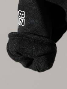 女婴时尚 3D 印花可爱夹克，秋冬款 - 彩色 - 查看 3