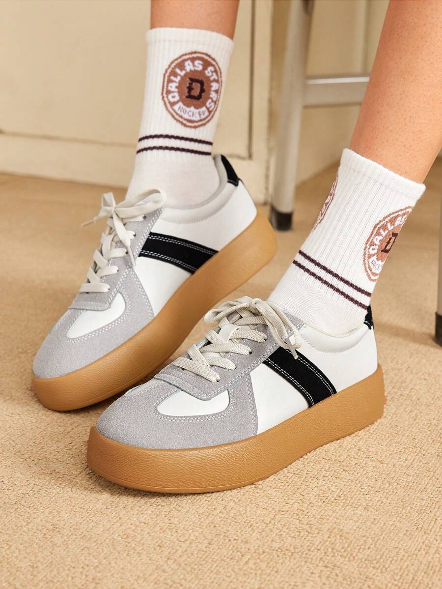 CUCCOO EASI 1 Pair Women's Casual Luminous Athletic Sneakers With Shock Absorption And Breathable Mesh, Glow-In-The-Dark Performance Shoes Shoes For Women Sneakers