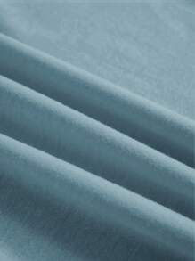 INAWLY 女士休闲圆领短袖 T 恤，带仿珍珠边、小熊印花和标语设计图案 T 恤女式上衣 - 霧霾藍 - 查看 6