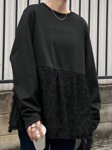 FRIFUL Women's T-Shirt, Simple Fashion Casual Everyday