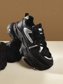 Vate 低帮女式滑板运动鞋，秋季新品，时尚一脚蹬休闲运动鞋，白色