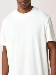 SUMWON Camiseta esencial de manga corta de ajuste delgado
