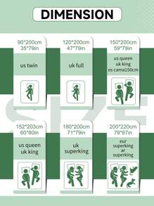 1 Stück Spannbetttuch, Bettwäsche, Bettüberwurf, Spannbetttuch, Matratzenschoner, einfarbiges Spannbetttuch, bequeme & warme Matratzenauflage, minimalistischer Stil Heimtextilien, weicher Anti-Pilling Bettbezug, hautfreundliches Spannbetttuch, ohne Kopfkissen und Kissenbezug, Wohndekoration, geeignet für alle Bettgrößen - Twin, Full, Queen, King, für alle Jahreszeiten - Babyblau - Übersicht 3