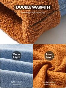 SHEIN EZwear 秋季休闲洗水长款牛仔裙