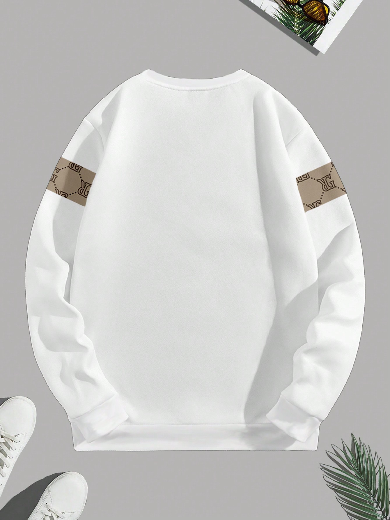 بلوزة رجالية كاجوال بأكمام طويلة