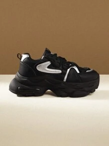 Vate 低帮女式滑板运动鞋，秋季新品，时尚一脚蹬休闲运动鞋，白色