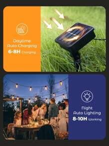 Teckwe 生日聚会装饰照明 - 黃色 - 查看 5