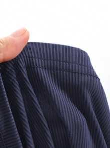 DAZY 女士休闲纯色短袖修身 T 恤，露背上衣短款女式上衣