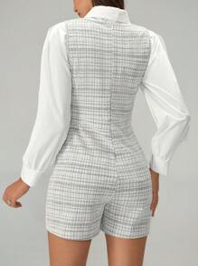 Chiquease Women's Elegant Minimalist Casual Everyday Romper