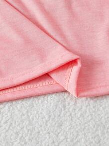 Set de 3 piezas de ropa interior tipo camiseta de unicolor para adolescentes chicas - Multicolor - Ver 5