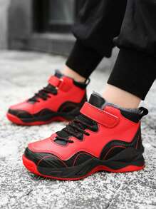 Children's Thermal Lined Winter Snow Boots, Anti-Slip & Durable, Soft & Comfortable Outdoor Snow Boots For Baby - Multicolor - View 3