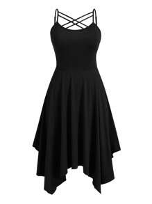 Celure Plus Size Women Autumn Geometric Print Long Sleeve Tie Waist Jacket & Slip Dress Elegant 2pcs Set