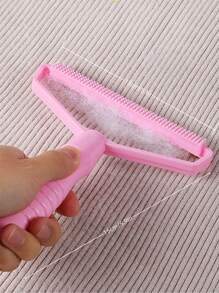 PETSIN 1pc Random Pet Deshedding Brush, Quick Cleaning Remove Dog & Cat Hair, Pet Grooming Deshedder Brush, Cleaning Shed Fur, Pet Comb, Deshedding Brush To Remove Dog & Cat Hair From Furniture, Carpet, Bedding, Clothes, Reduces Shedding - Multicolor - View 6