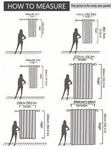 1pc White French Lace Trim Casual Curtain For Living Room Or Bedroom - White - View 3