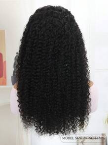 13x6 隐形蕾丝深卷发人发假发 预拔自然发际线 无胶假发 带婴儿头发 女士 - SNatural - 查看 4