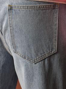 SUMWON Flare Fit Mix And Match Jean - Blue - View 5