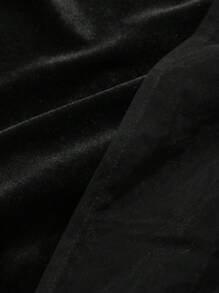 DAZY 女士二合一网纱撞色半身裙 秋季半身裙 - 黑色 - 查看 7