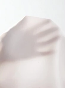 Sweetra Women's Party Crop Tube Top, Bow Decor Contrast Color Fitted Midriff-Baring Sleeve-Less Top, Versatile For All Seasons Y2K - Blue and White - View 7