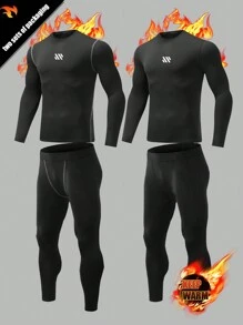 Manfinity Sport Corelite 男友风男士修身长袖运动服套装