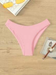 Swim Mod Summer Beach Plain Bikini Bottom