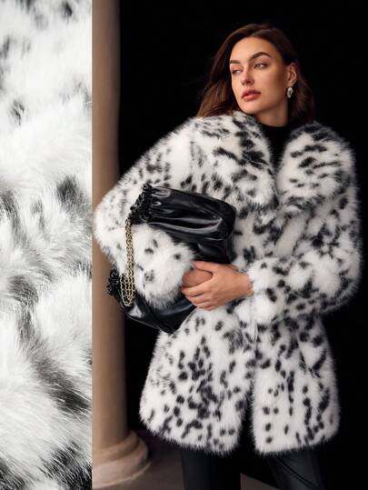 SHAGGY FAUX FUR JACKET｜Motf