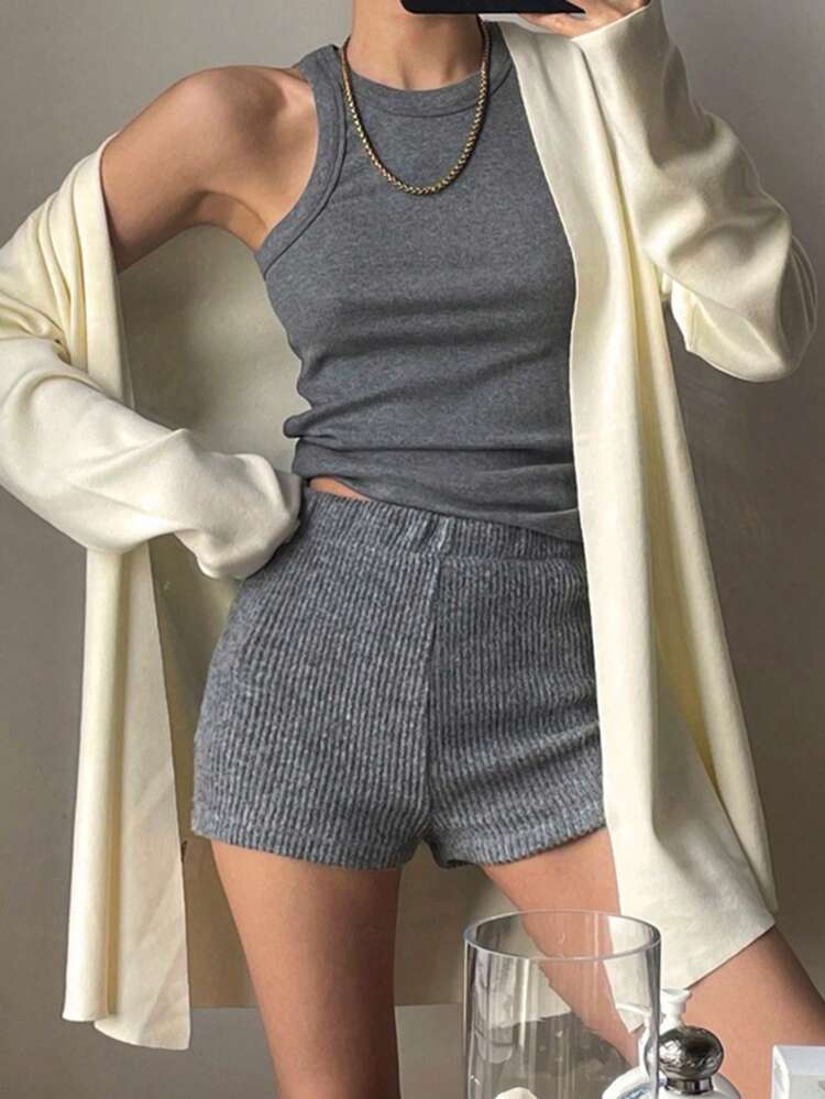 Women's Solid Color Ultra Loose Cardigan, Versatile,Fall Clothes