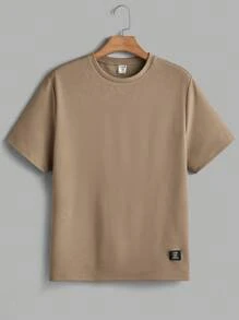 SHEIN Leap Crew 3 件套青少年男孩休闲宽松圆领短袖 T 恤，带图案装饰，适合通勤、上学、休闲、运动，适合春夏季