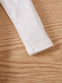 SHEIN Genkimix Kids Young Girl New Spring/Autumn Party Suit Set - Pink - View 5