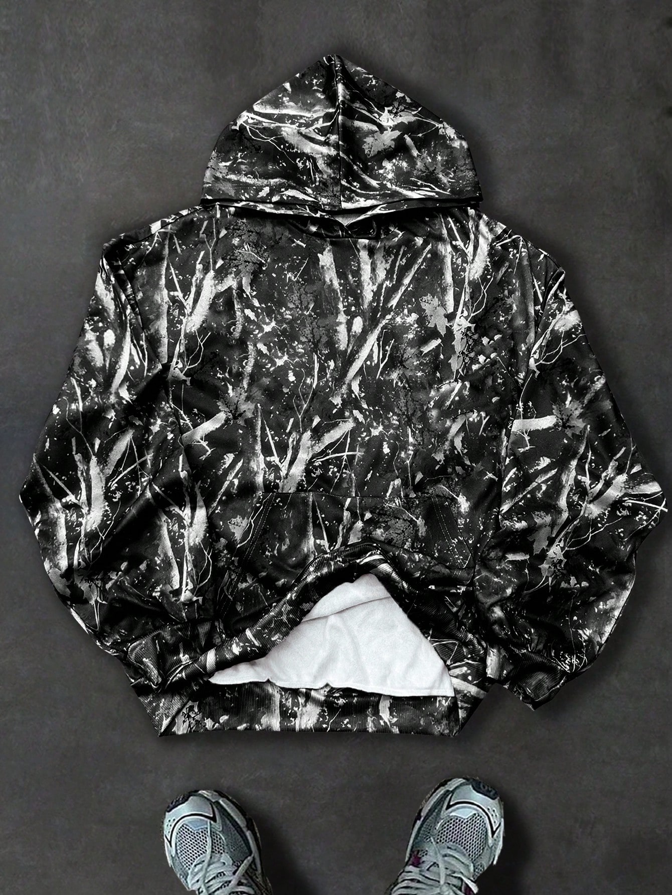 Manfinity Dauomo Men's Fashion Camouflage Print Hoodie Sweatshirt