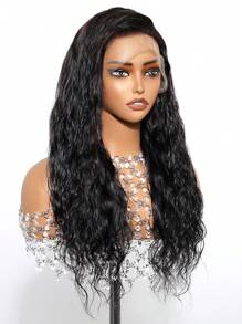 Tóc giả ren phía trước Body Wave 13x4 làm từ tóc thật cho phụ nữ Tóc giả ren phía trước trong suốt có mật độ 180% Tóc thật được nhổ sẵn với tóc con Tóc giả bằng tóc thật nguyên chất Màu đen tự nhiên cho phụ nữ - SNatural - Xem 16