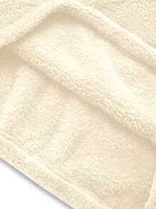 Manfinity Campus Court Men's Autumn/Winter Letter Print Long Sleeve Drawstring Hoodie Sweatshirt - Apricot - View 4