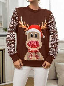 Women's Simple Fashion Casual Everyday Sweatshirt Pullover Fall