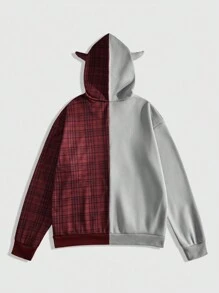 ROMWE MEN Street Life 1 pieza Sudadera con cremallera de estilo anime para hombre, adecuada para primavera y verano