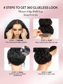 ALL READY WIG Pre-Bleached Pre-Plucked Pre-Cut Lace Melting Lace 360 Glueless Lace Frotnal Wig 100% Human Hair Body Wave 9AM HAIR