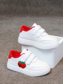 1双可爱卡通风格休闲户外平底运动鞋，适合小女孩，四季皆宜 - 彩色 - 查看 7