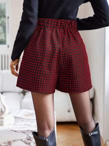Aveloria Rosie Pantalones cortos impresos casuales y sencillos para mujer, ropa de uso diario y para fiestas de vacaciones