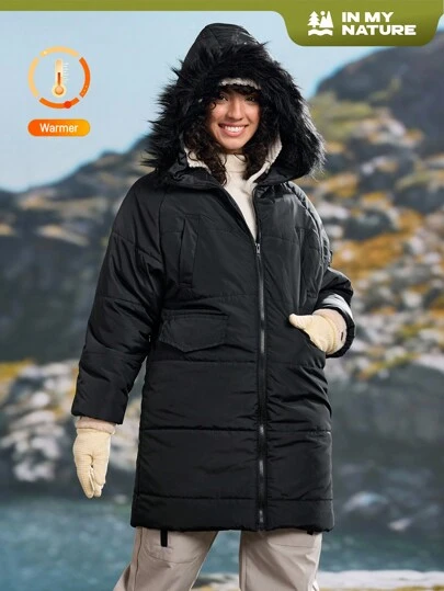 冬季棉服夹克男士连帽派克大衣保暖超大韩版休闲绗缝外套情侣