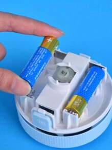 1 件迷你桌面吸尘器，铅笔屑和橡皮擦清洁助手，电动清洁器，学生用桌面键盘清洁器，返校 - 彩色 - 查看 9