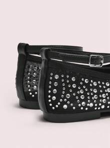 CUCCOO DOLLMOD Simple Bow Decor Square Toe Casual High Heel Slip-On Shoes For Women Spring Shoes Spring Break Easter