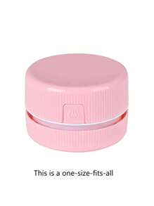 1 件迷你桌面吸尘器，铅笔屑和橡皮擦清洁助手，电动清洁器，学生用桌面键盘清洁器，返校 - 彩色 - 查看 6