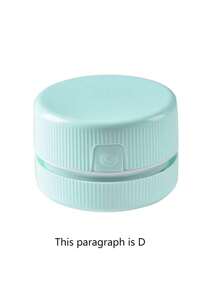 1 件迷你桌面吸尘器，铅笔屑和橡皮擦清洁助手，电动清洁器，学生用桌面键盘清洁器，返校 - 彩色 - 查看 12