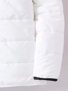 SHEIN 2pcs/Set Boys' Hooded Casual Sports Windbreaker Jacket, Suitable For Outdoor Activities, Autumn/Winter