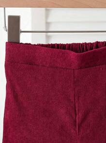 Souflis Souflis Set de 2 piezas con Top informal con estampado floral en toda la prenda y pantalones largos para niña