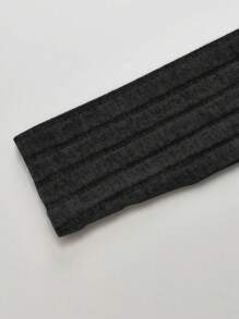 INAWLY Women's Solid Color V-Neck Long Sleeve Ribbed Casual T-Shirt, Autumn - Multicolor - View 4