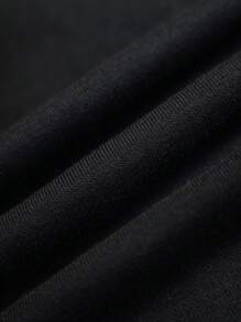 HARRY POTTER X SHEIN Plus Size Large Black Sweatshirt 2025 New Year Sweatshirt Autumn Winter Fall - Black - View 2