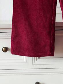 Souflis Souflis Set de 2 piezas con Top informal con estampado floral en toda la prenda y pantalones largos para niña